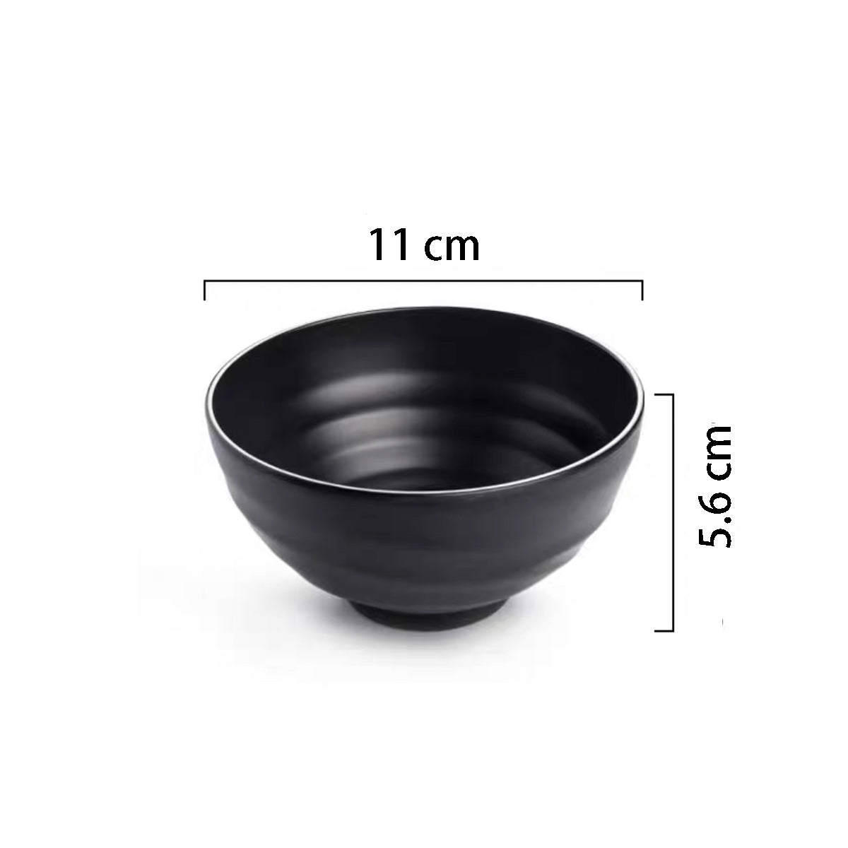 Threaded Lines Deep Melamine Bowl (LBW045S,H2008) - Chefcoca