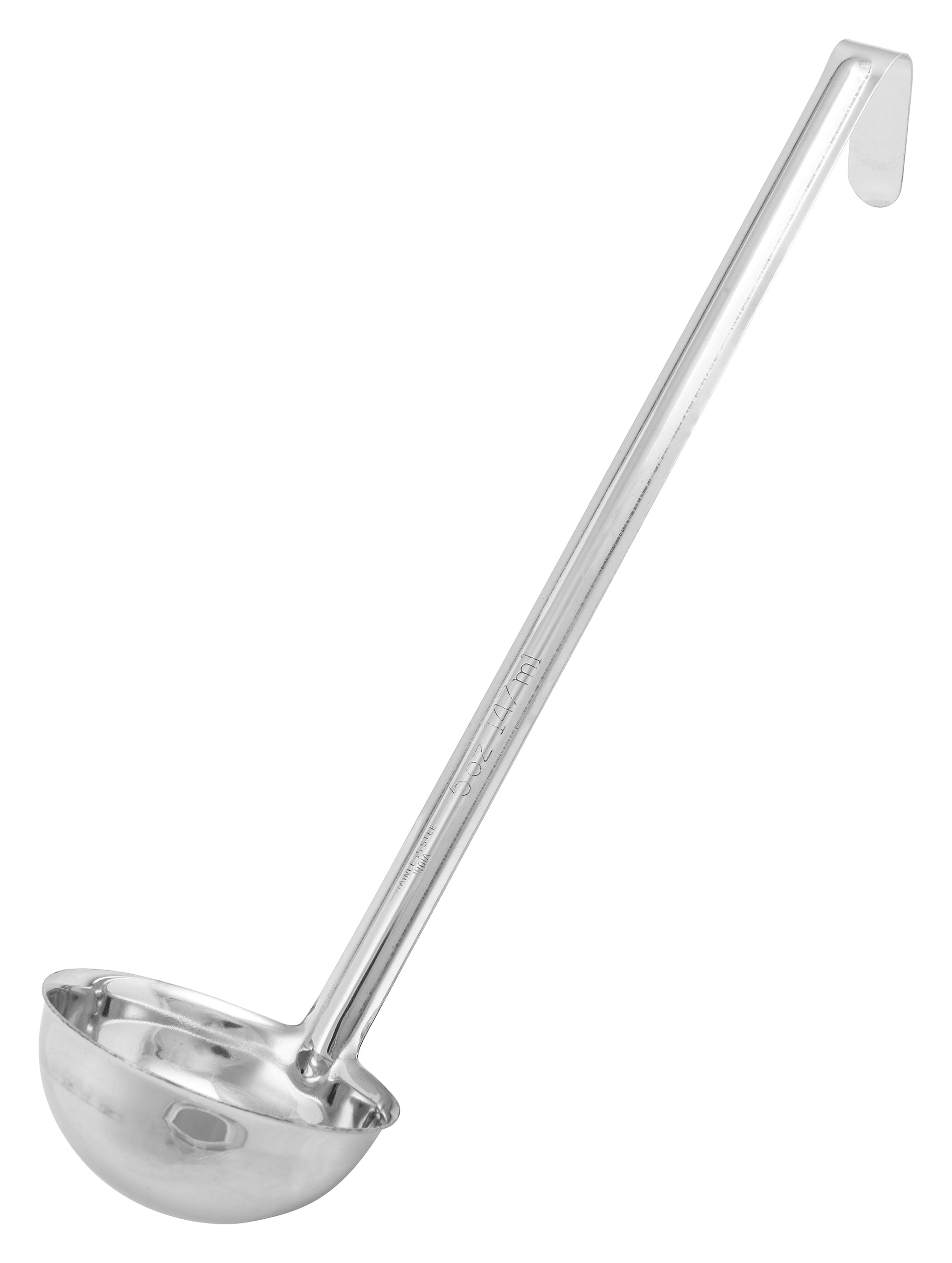 LDI-5 - One-Piece Stainless Steel Ladle - 5 oz - Chefcoca