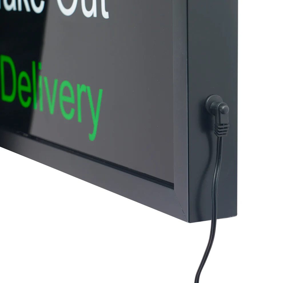 LED-20 - All-in-One "OPEN" LED Sign - Chefcoca