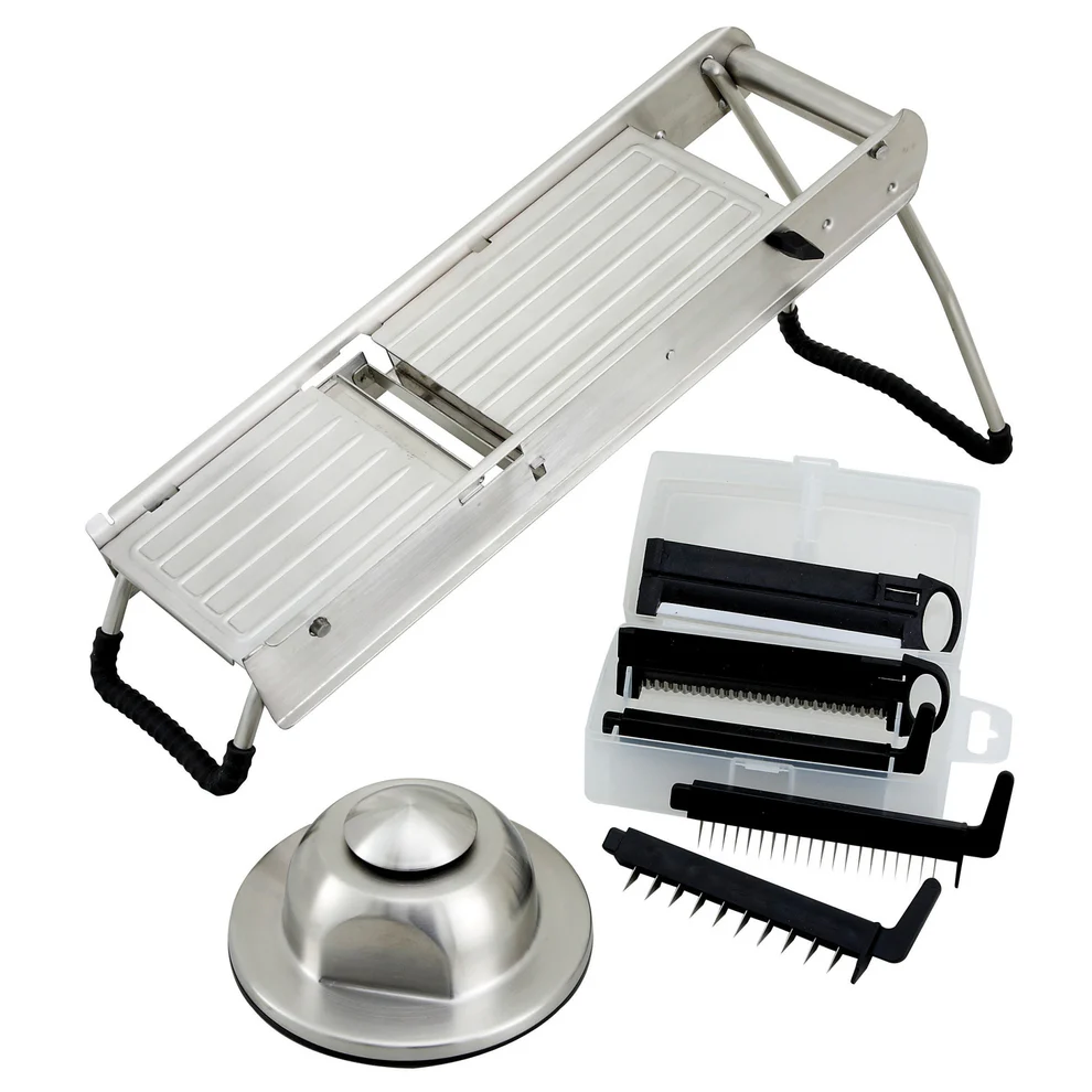 MDL-15 - Mandoline Slicer Set with Interchangeable Blades - Chefcoca