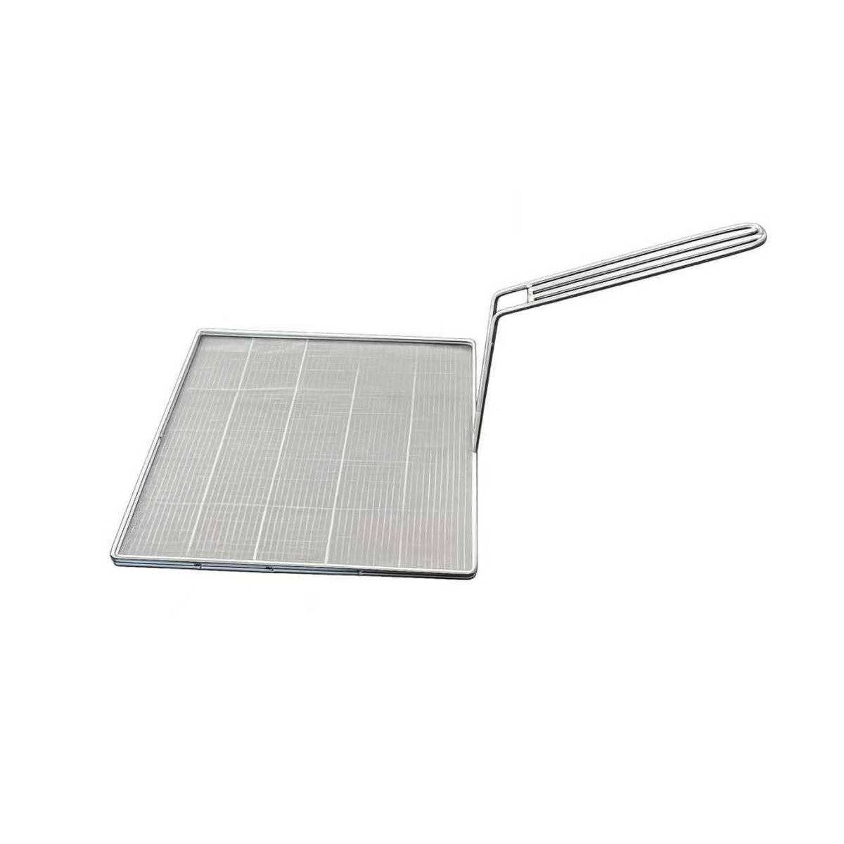 Chefco, MFS-3434S, Stainless Steel Mesh Deep Fryer Filter/ Screen with handle, 13.5" x 13.5"