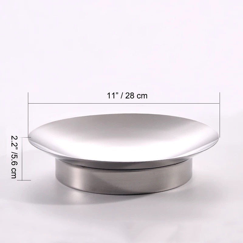 Stainless Steel Mincemeat Dish for Dumplings Kitchen Food Container Multi-Purpose Serving Plate for Meat Wontons and More Easy to Clean - Chefcoca