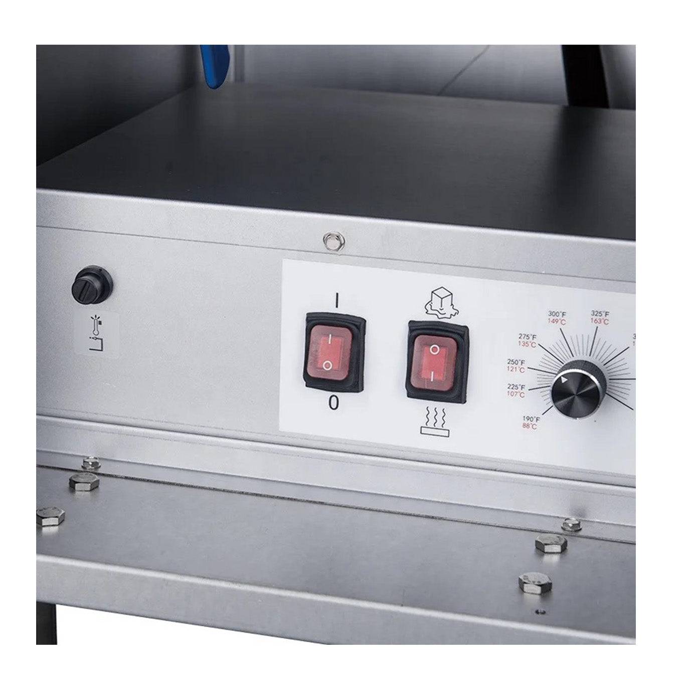 Commercial Professional 18KW Vertical 2 Basket Fried Furnace Electric Deep Fryer (NTG18E) - Chefcoca
