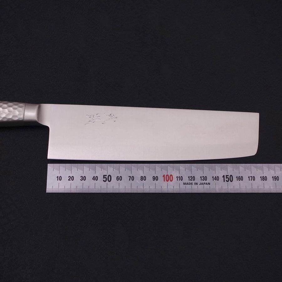 MUSASHI Nakiri knife VG-5 Polished Western Handle 180mm (308-180) - Chefcoca
