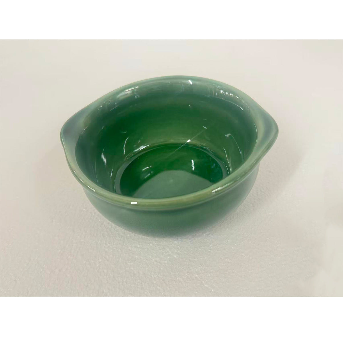 Chefco, OSC-12, Onion Soup Crock, 12 oz, 4.25" X 2", China, Jade