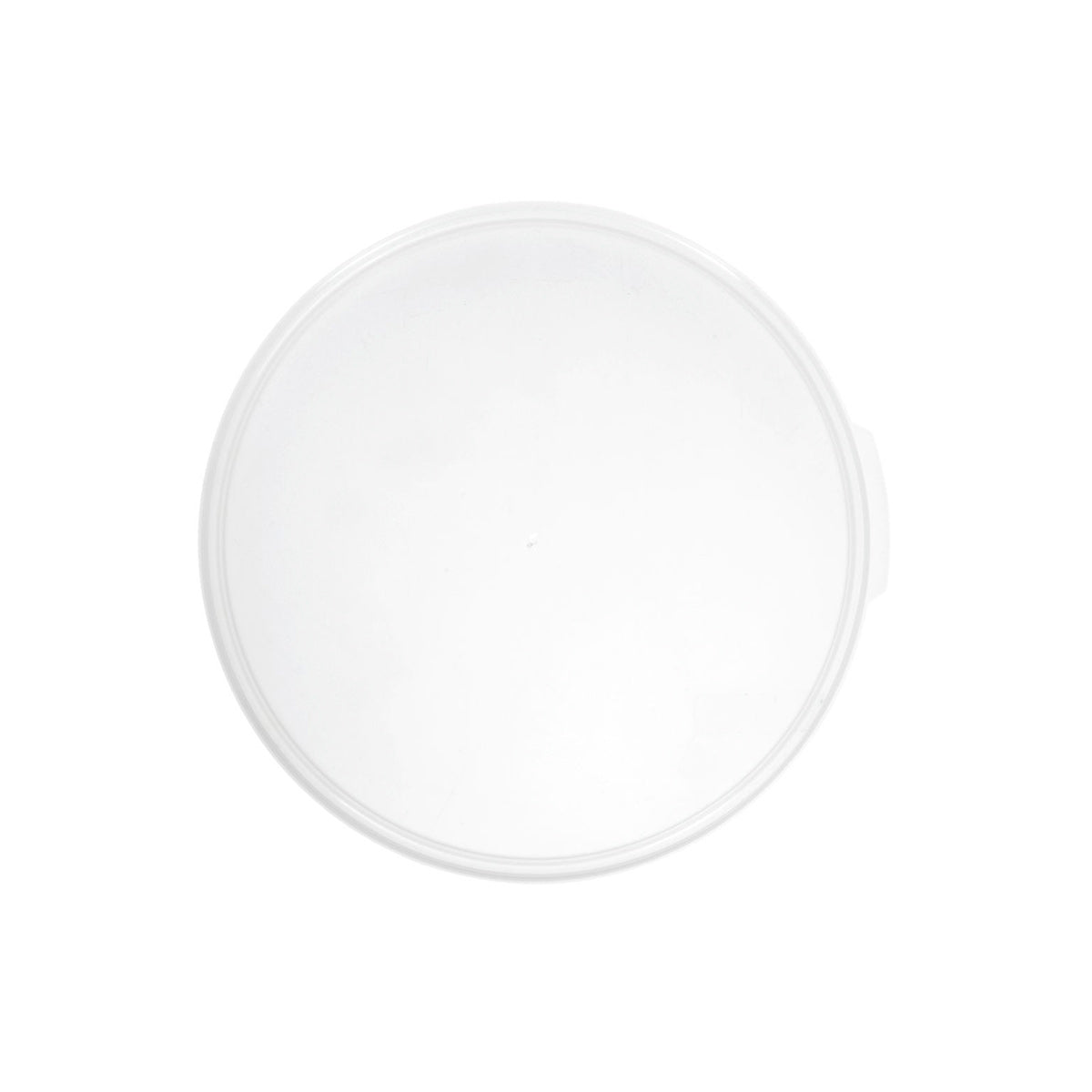 White Polypropylene Round Food Storage Container (1-22 Quarts), Lids Sold Separately - Chefcoca