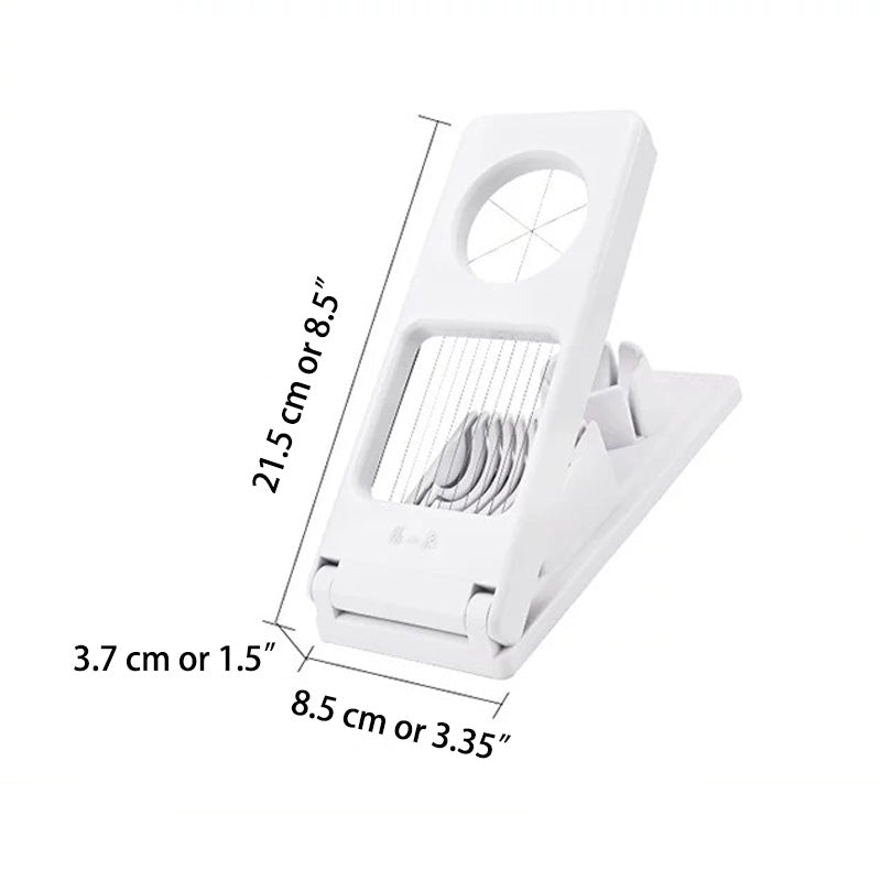 2 IN 1  Plastic Egg Slicer - Chefcoca