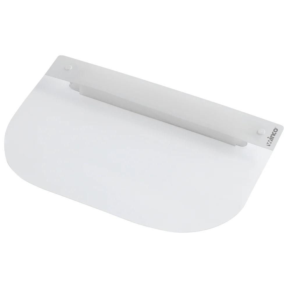 PFS-1 - Face Shield, 13”x8-1/2”, Anti-Splash, Anti-Fog, Elastic Headband, Plastic - Chefcoca