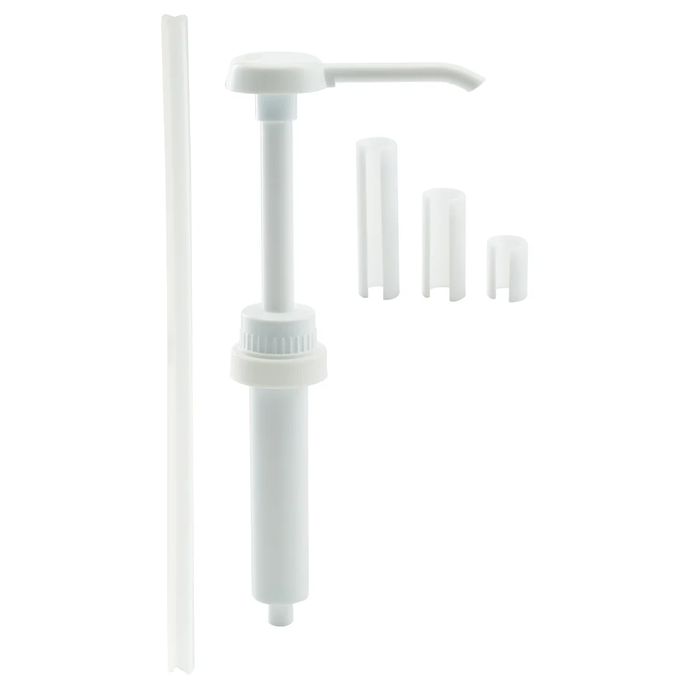 PKT-1 -Pump Dispenser w/3 Capacity Restrictors for 1-Gal Jug, 17"L O.A, 1-1/2" Dia Cap - Chefcoca