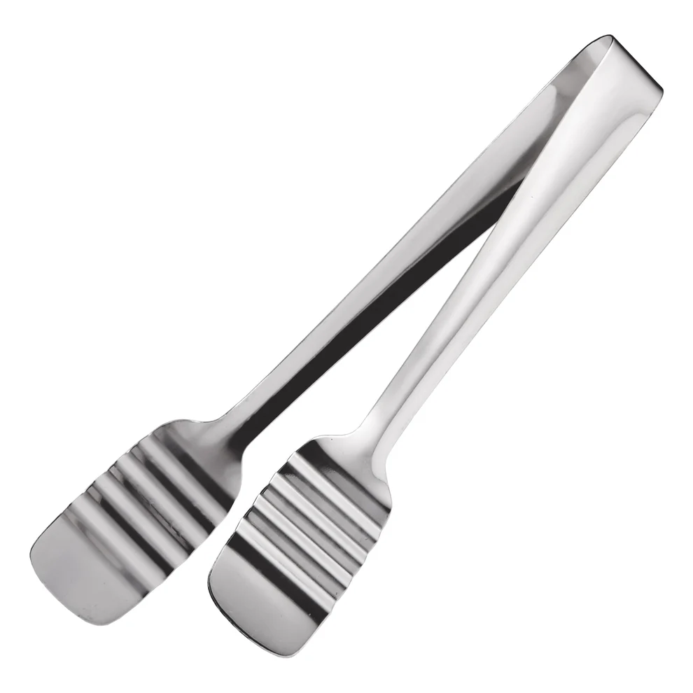 PT-875-Stainless Steel 8.75" Long Handled Pastry Tongs - Chefcoca