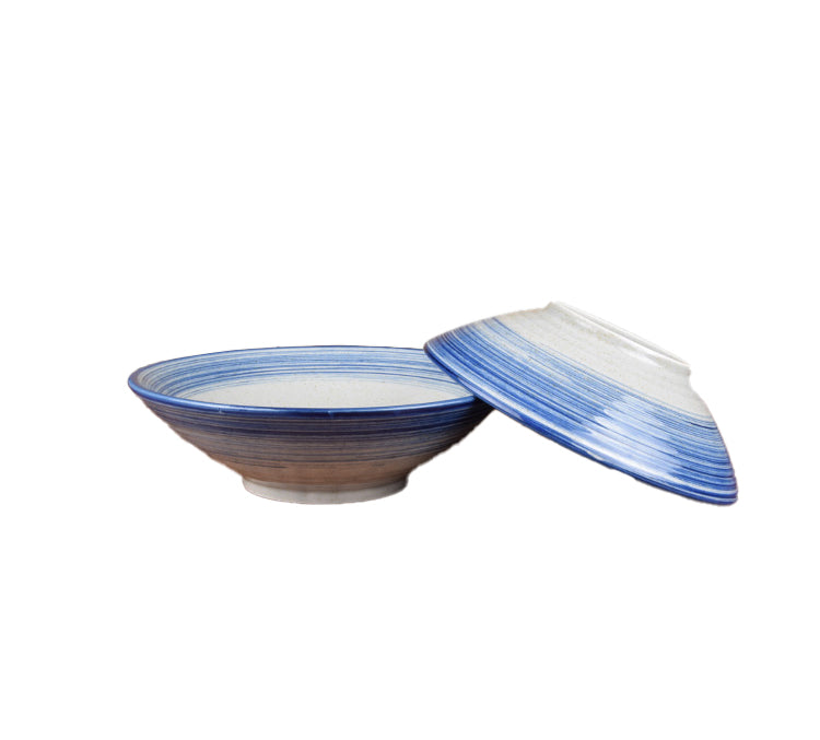 White and Blue Bowl (PTC00017/018/257) - Chefcoca
