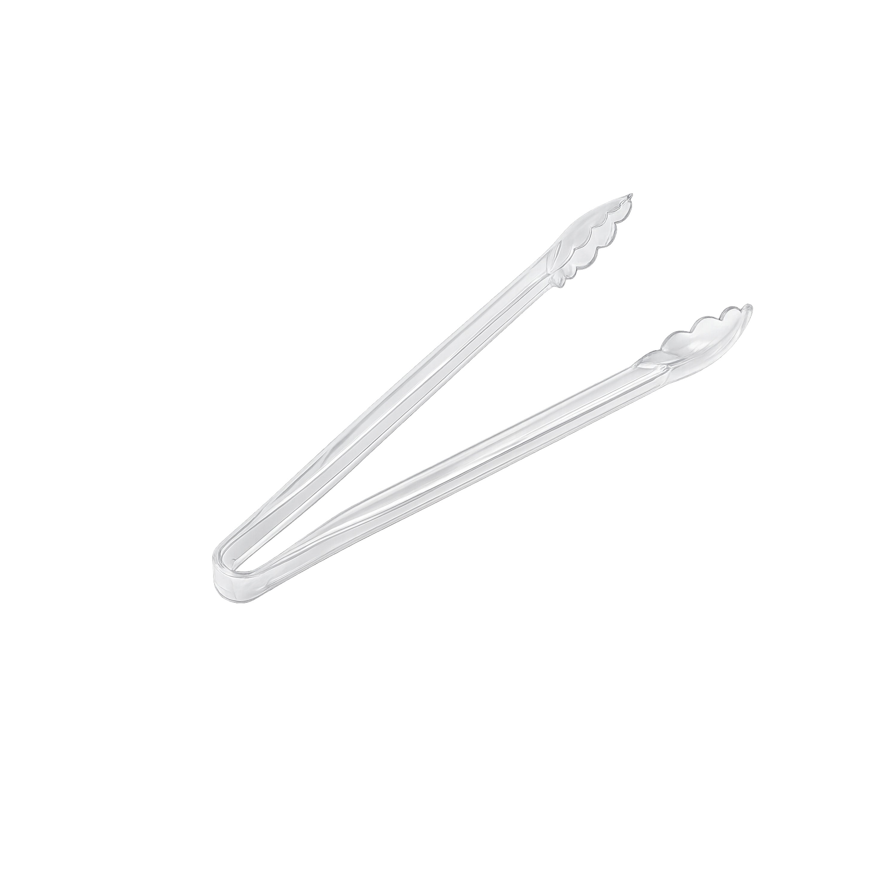 Chefco, PUT-8317 , Polycarbonate 12" Utility Tongs-Clear