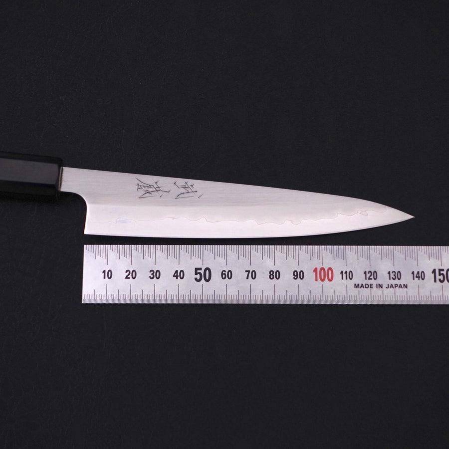 MUSASHI Petty White steel #1 Polished Buffalo Magnolia Handle 135mm (285-135) - Chefcoca