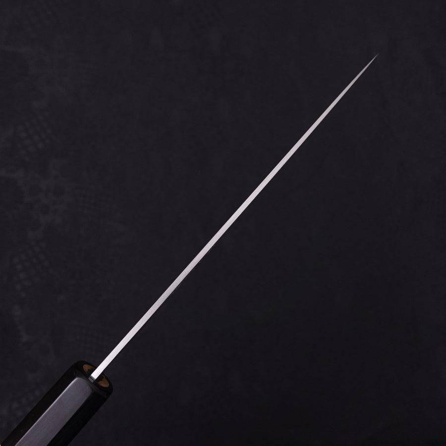 MUSASHI Petty White steel #1 Polished Buffalo Magnolia Handle 135mm (285-135) - Chefcoca