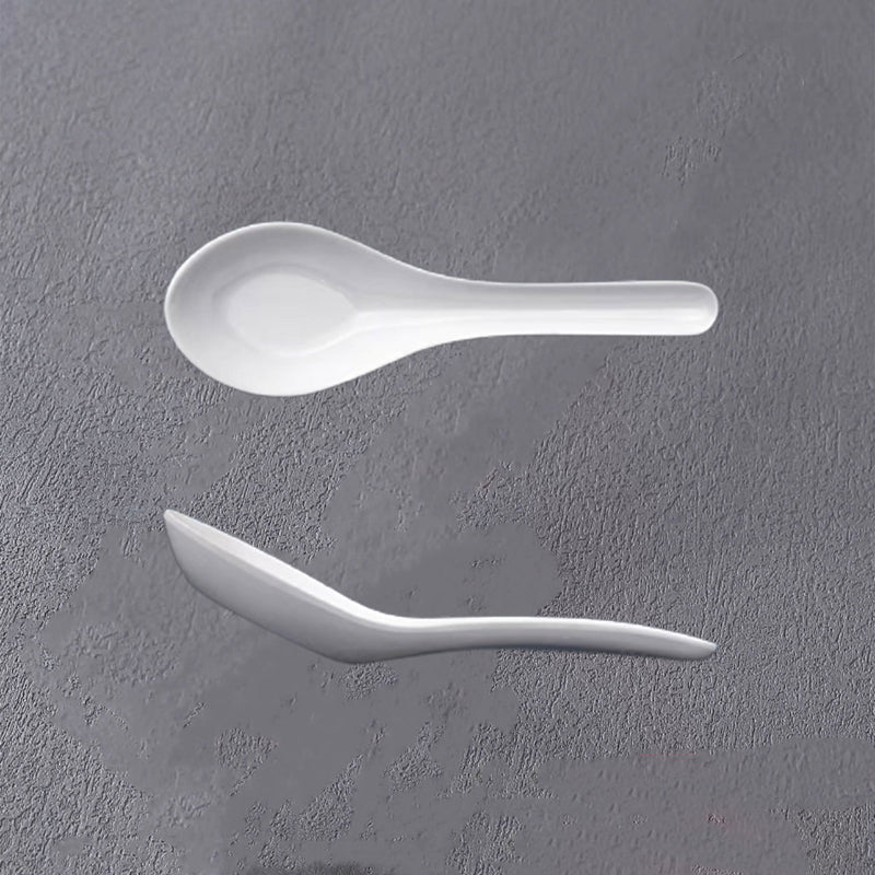 Melamine White Soup Spoon (S500W/020-1W)