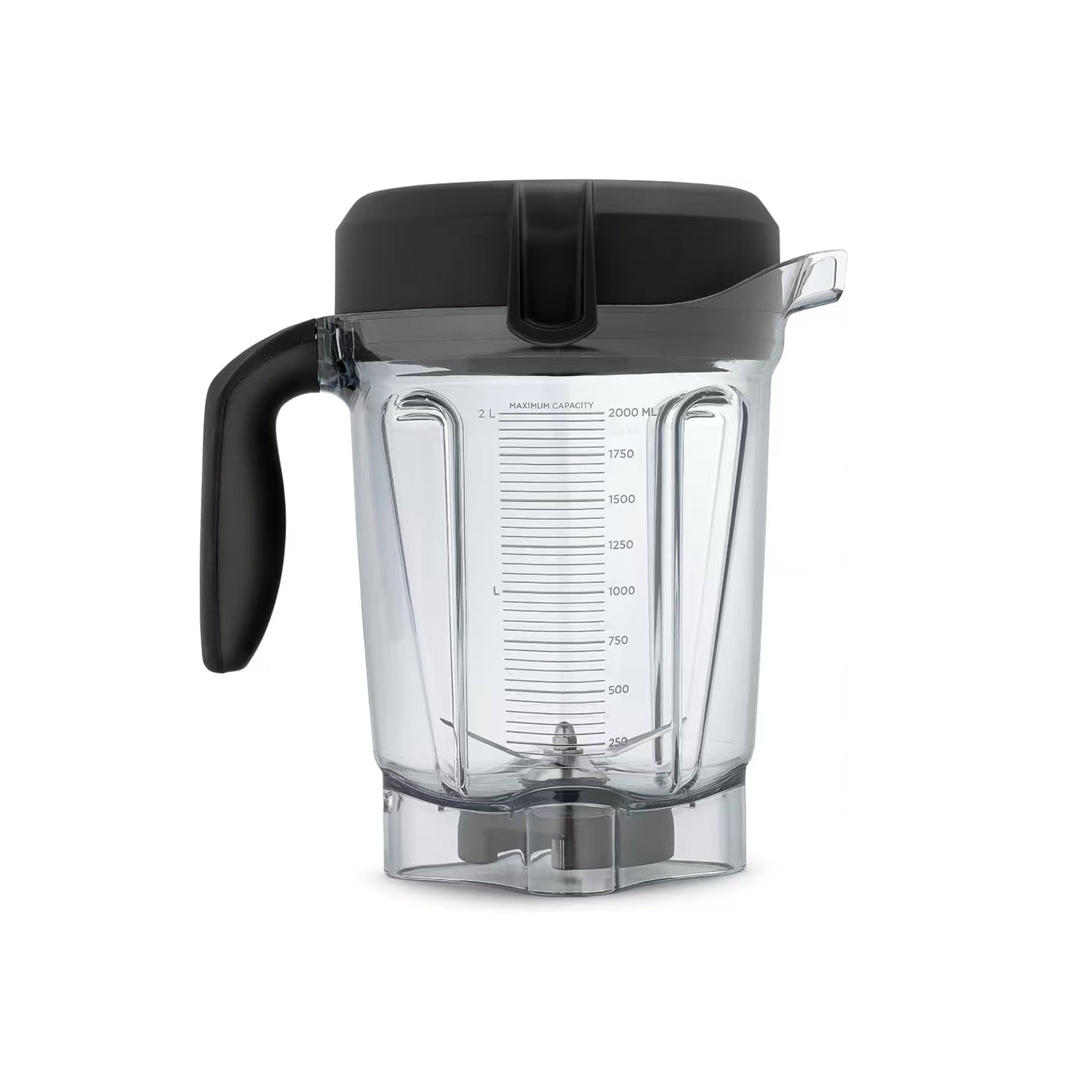 Chefco,SE-060904-7500, 64oz Transparent Blender Container Cup Lid Blade Replacement Accessories Kit Fit for Vitamix