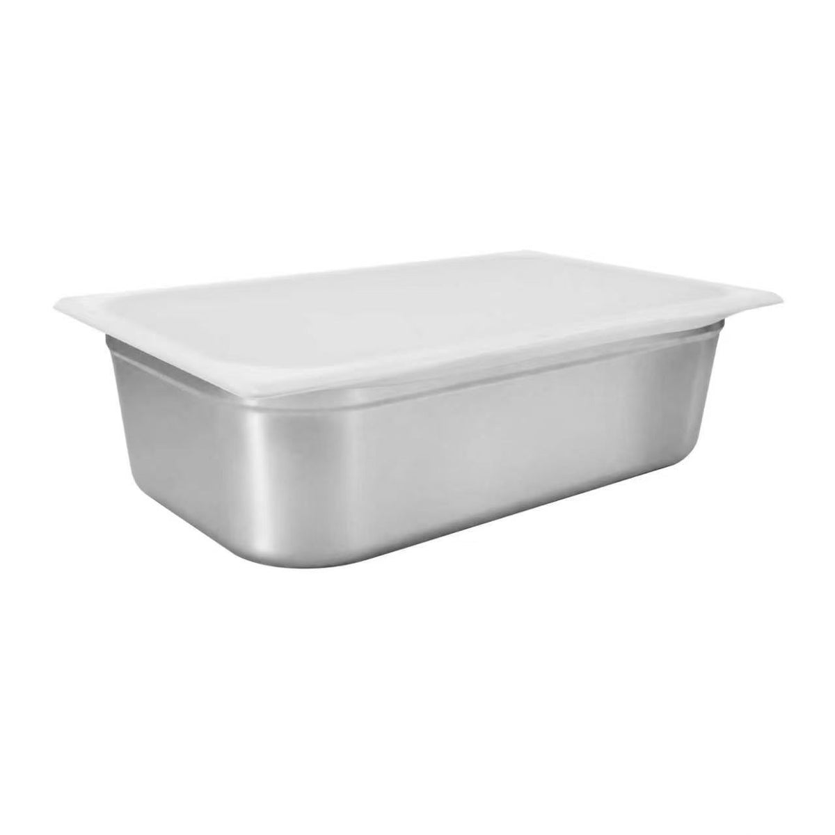 Couvercle hermétique en polycarbonate pour bac alimentaire GN