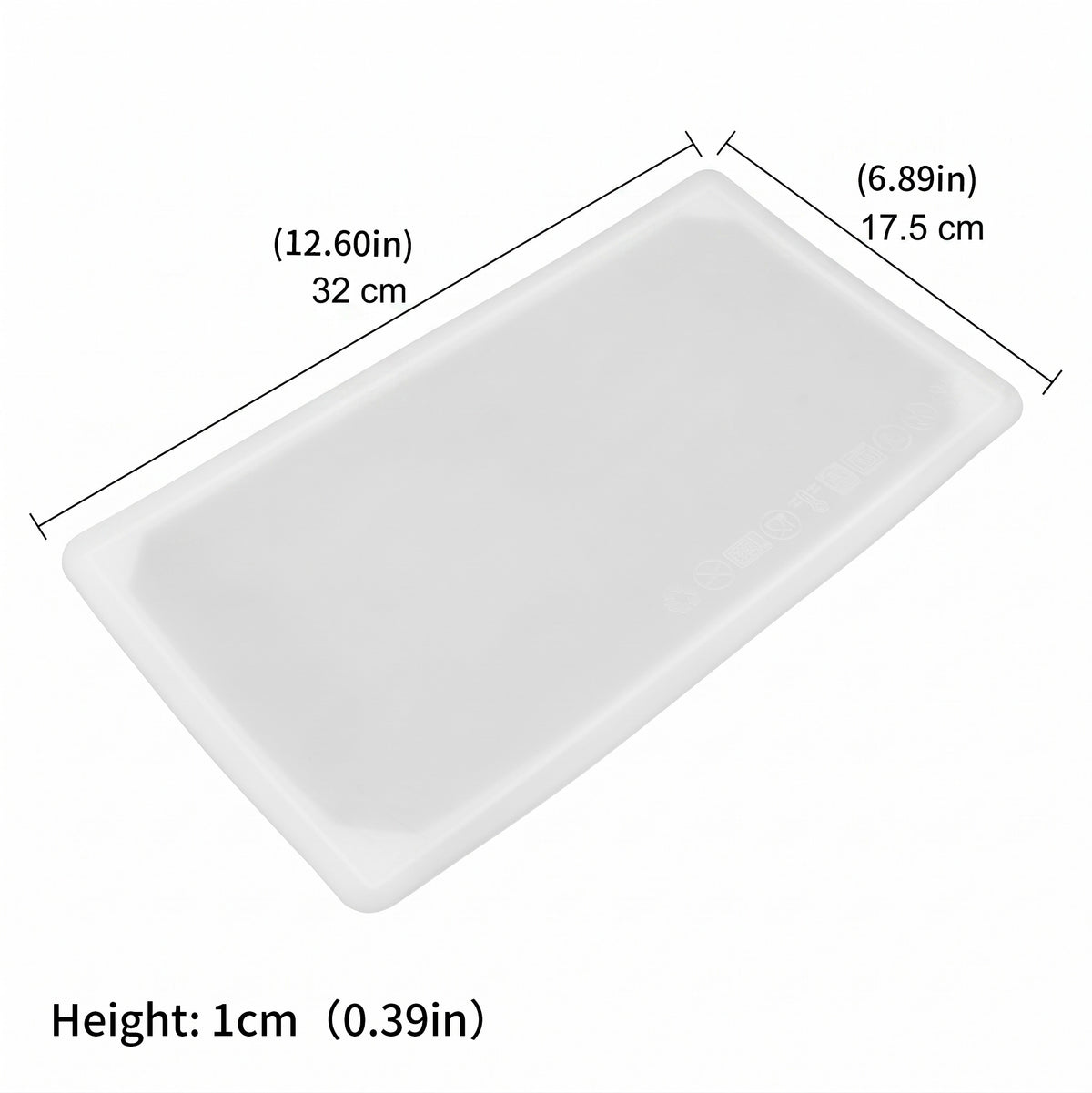 Sub-Equip SE-SCL13, 1/3 Size High-Heat Silicone Lid for Steam Pan & PC Pan, -40°C to 220°C