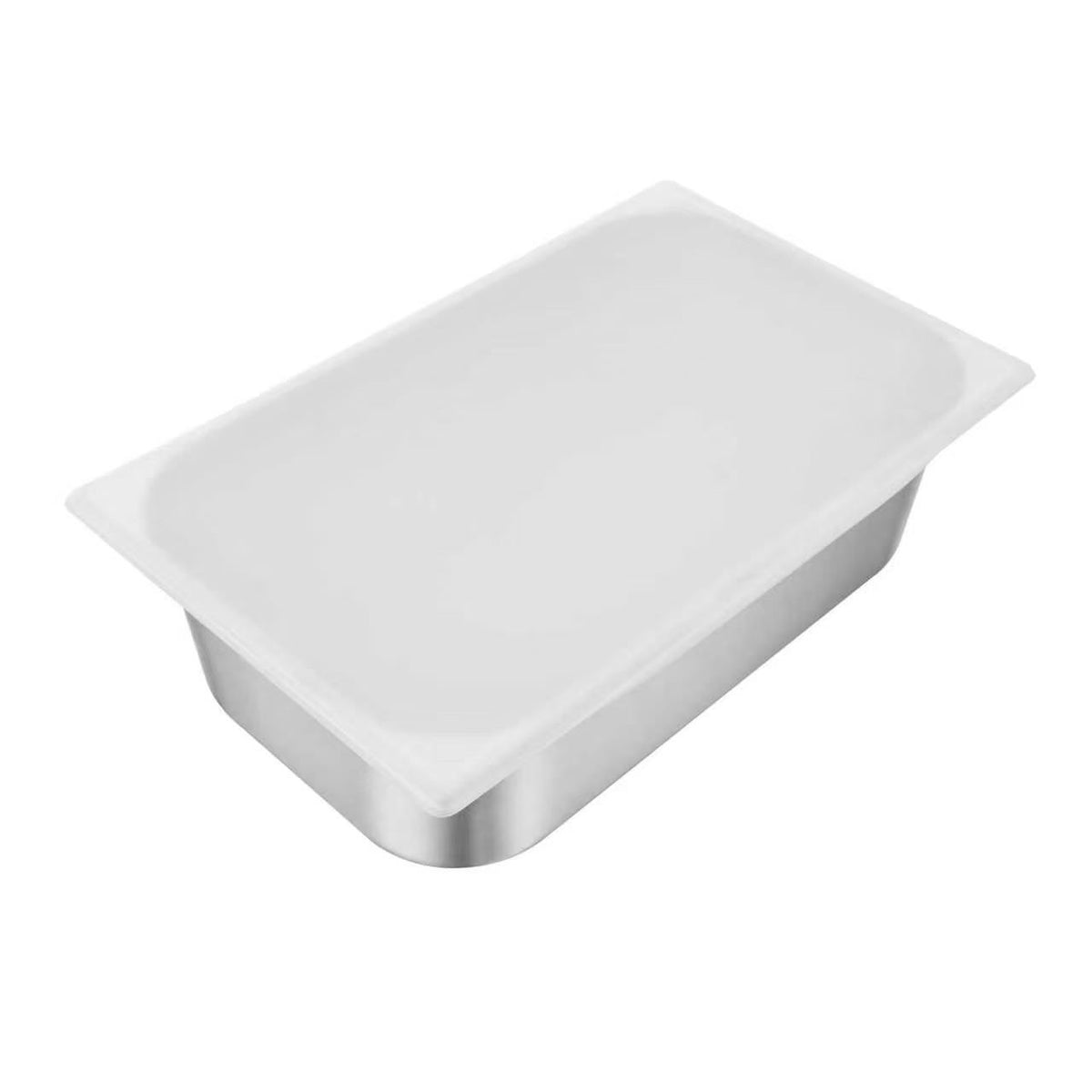Sub-Equip SE-SCL14, 1/4 Size High-Heat Silicone Lid for Steam Pan & PC Pan, -40°C to 220°C