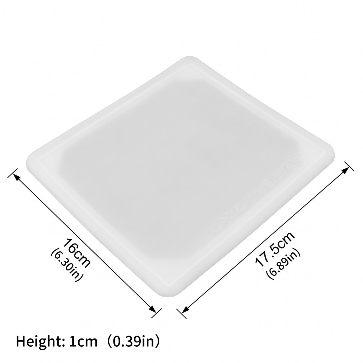 Sub-Equip SE-SCL16, 1/6 Size High-Heat Silicone Lid for Steam Pan & PC Pan, -40°C to 220°C