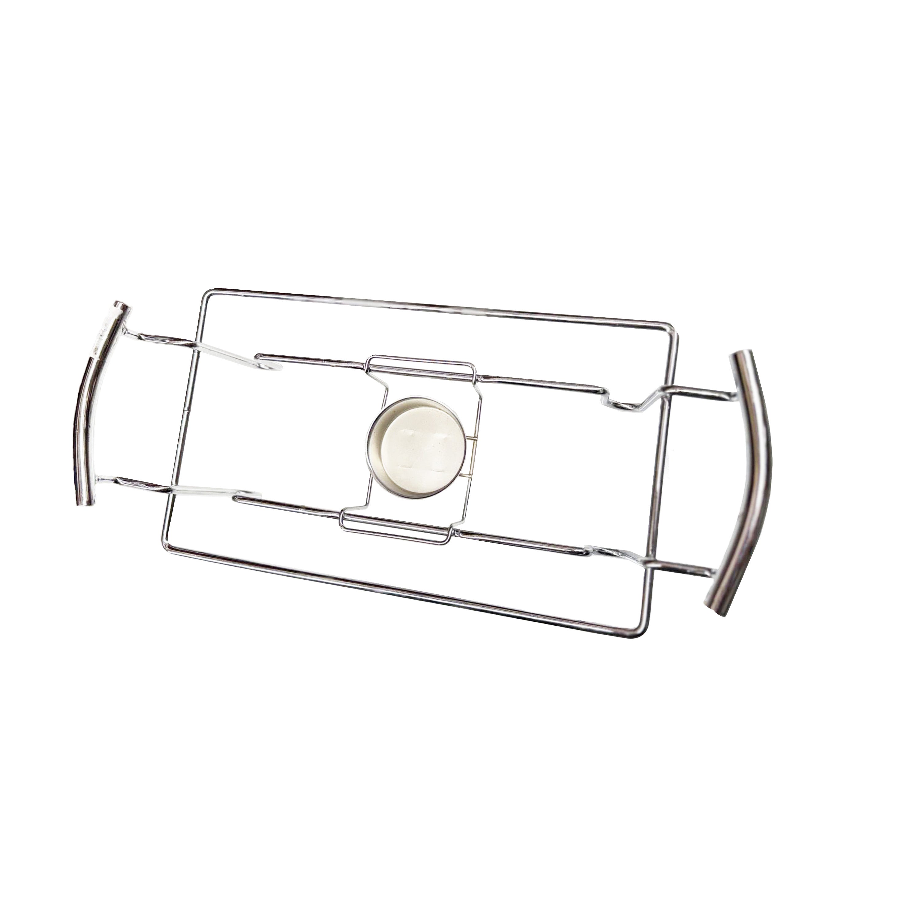 Chefco SG-1525, Rectangular store plate with stainless steel stand - Chefcoca