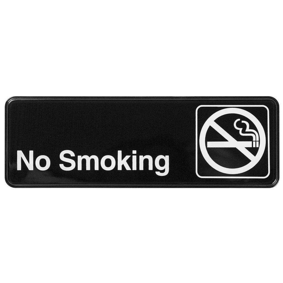SGN-310 - Information Signs, 9"W x 3"H - No Smoking - Chefcoca