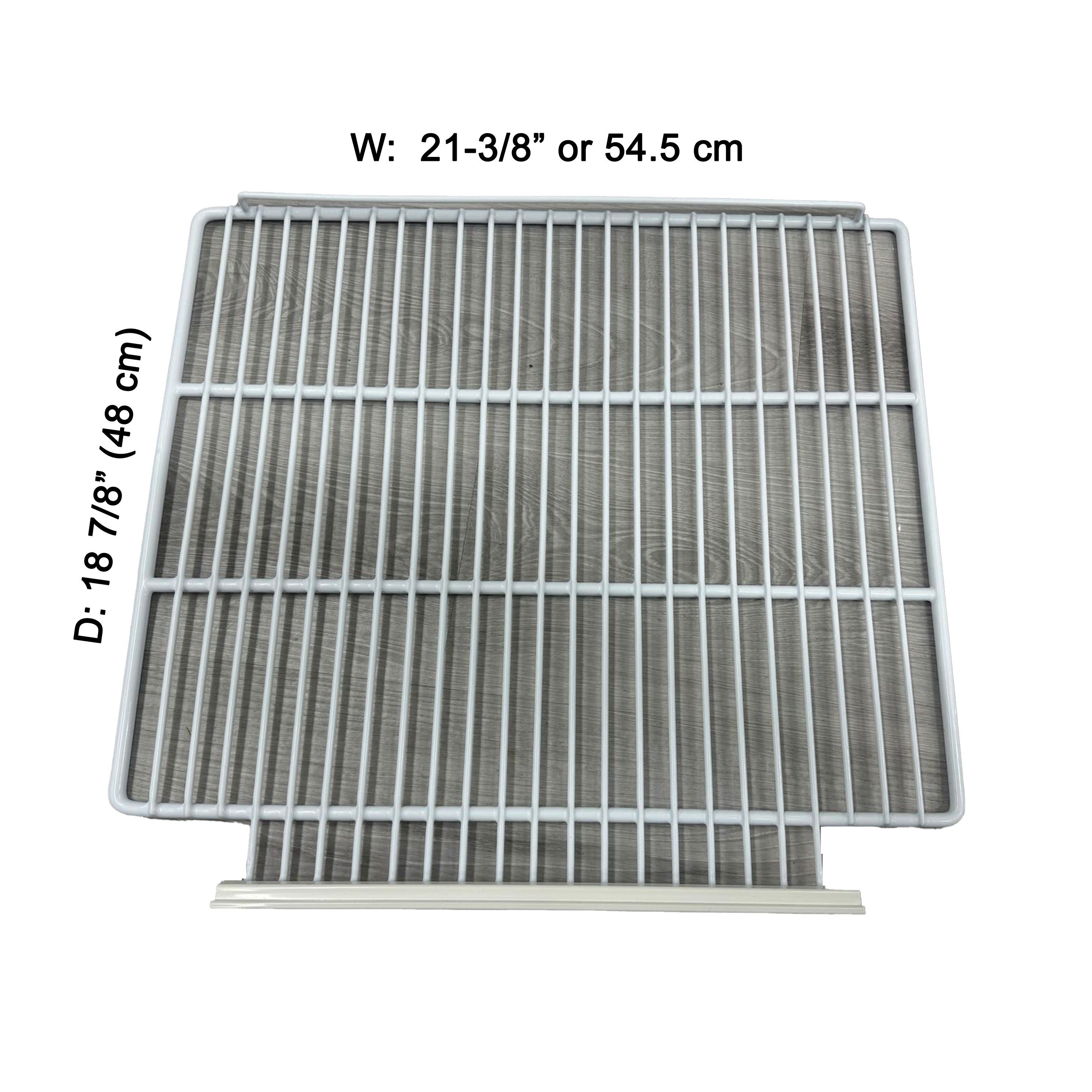 Sub-equip, Commercial refrigeration Wire Shelf, White, 21-3/8"x 18-7/8" - Chefcoca