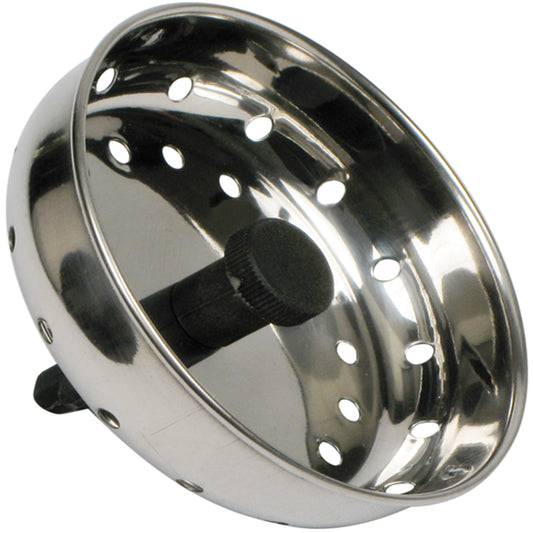 SIK-3 - 3" Sink Strainer, Stainless Steel - Chefcoca