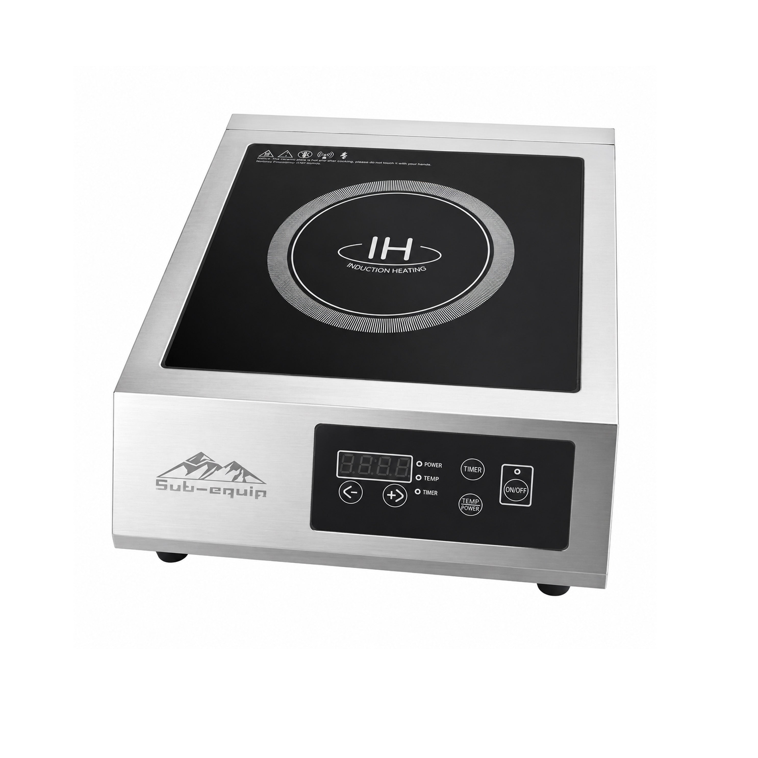 Turbo Range SL-18-TP3, Countertop Induction Cooker - 1800W, 110V/60Hz /1 ph