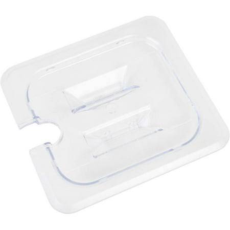 Polycarbonate GN Food Pan Notched Handle Style Lid-(SP7600C) - Chefcoca