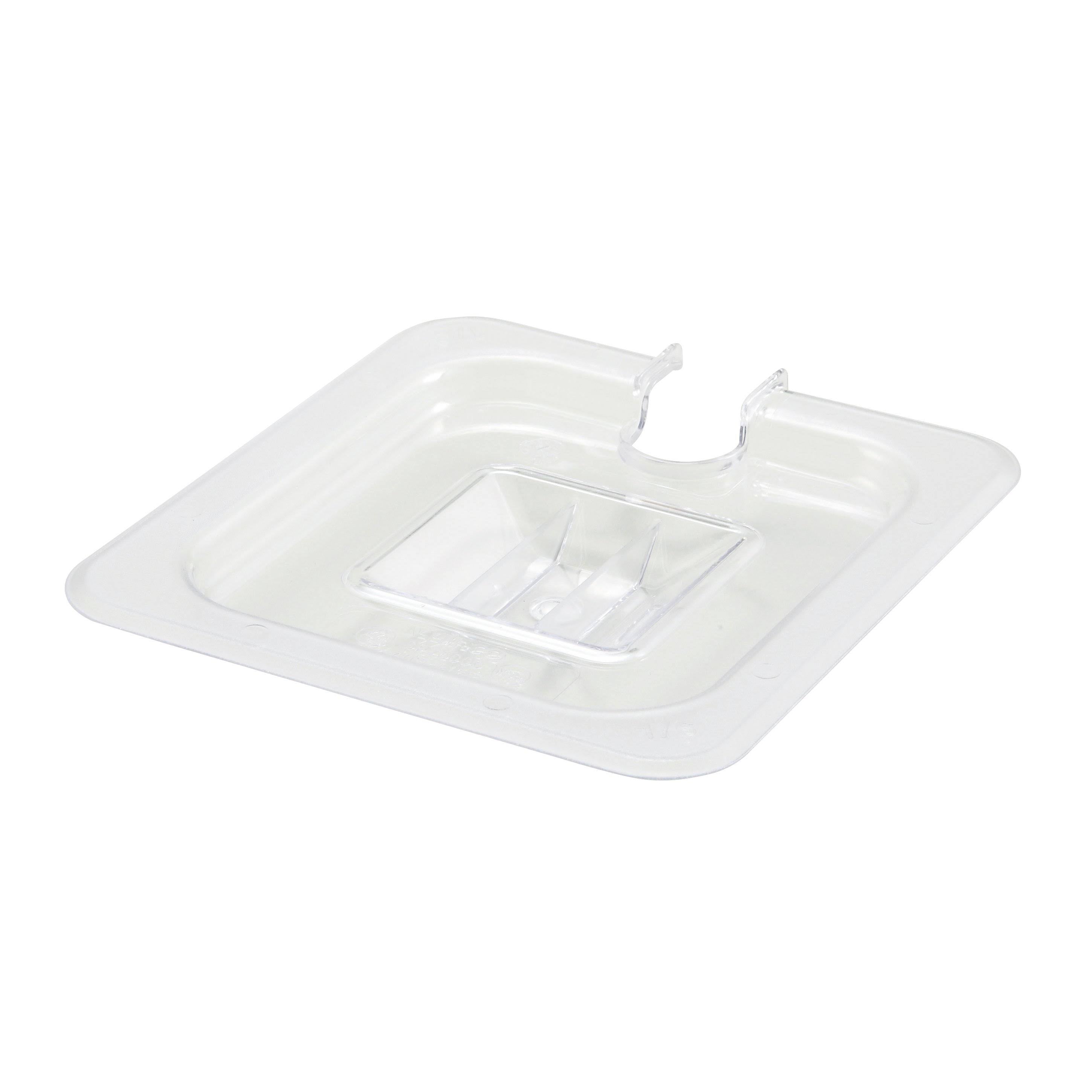 Polycarbonate GN Food Pan Notched Handle Style Lid-(SP7600C) - Chefcoca