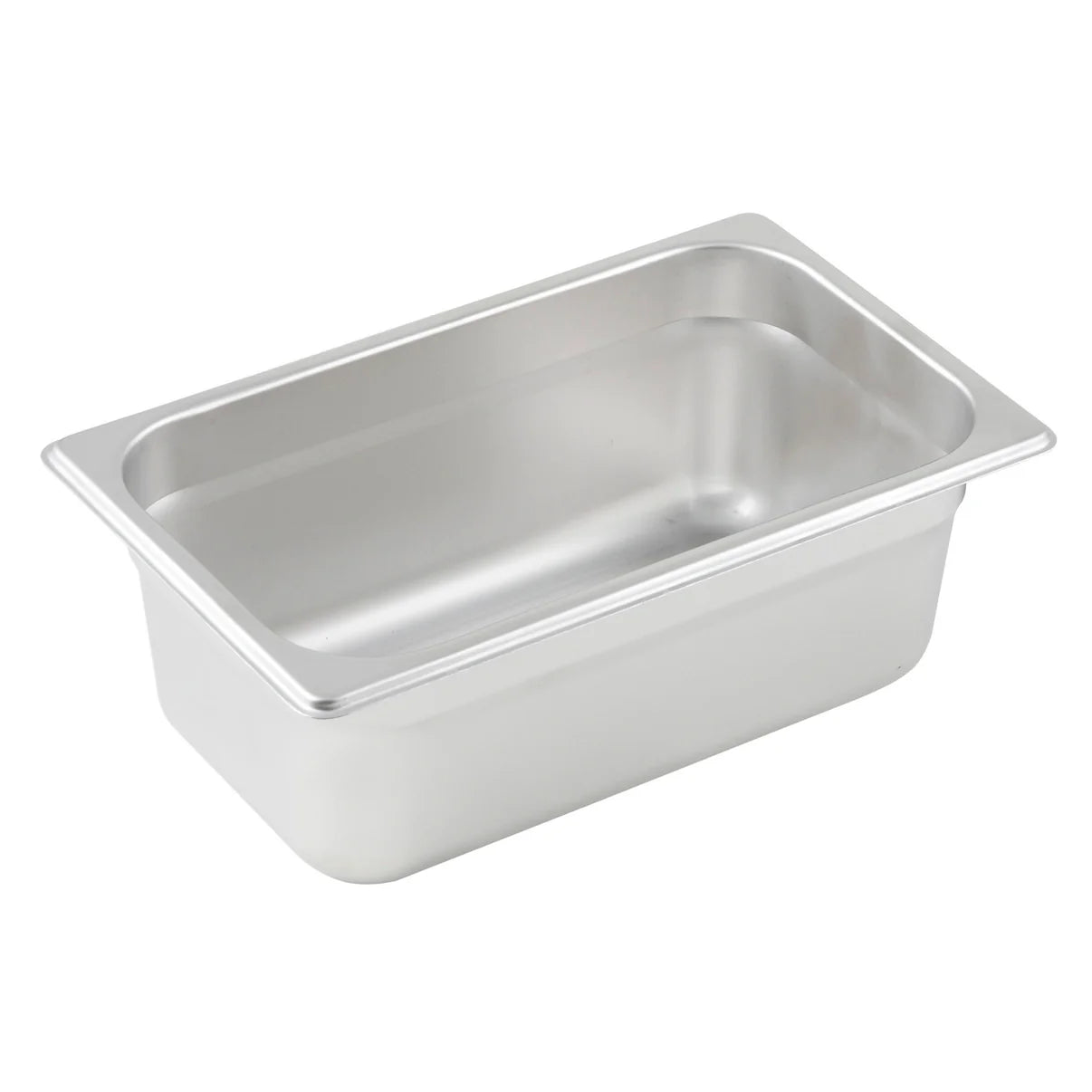 SPJP-404 - Anti-Jam Steam Pan, 23 Gauge Stainless Steel - 1/4, 4"Deep - Chefcoca