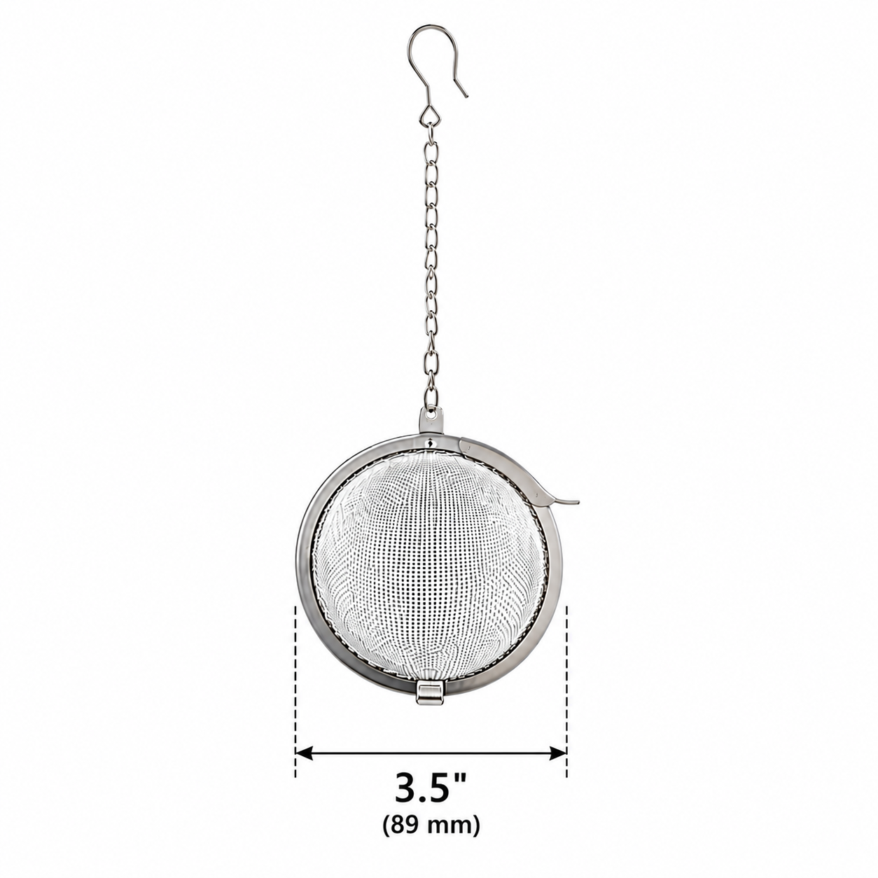 CHEFCO,STB-3.5,Tea Infuser Ball, stainless steel 3.5"