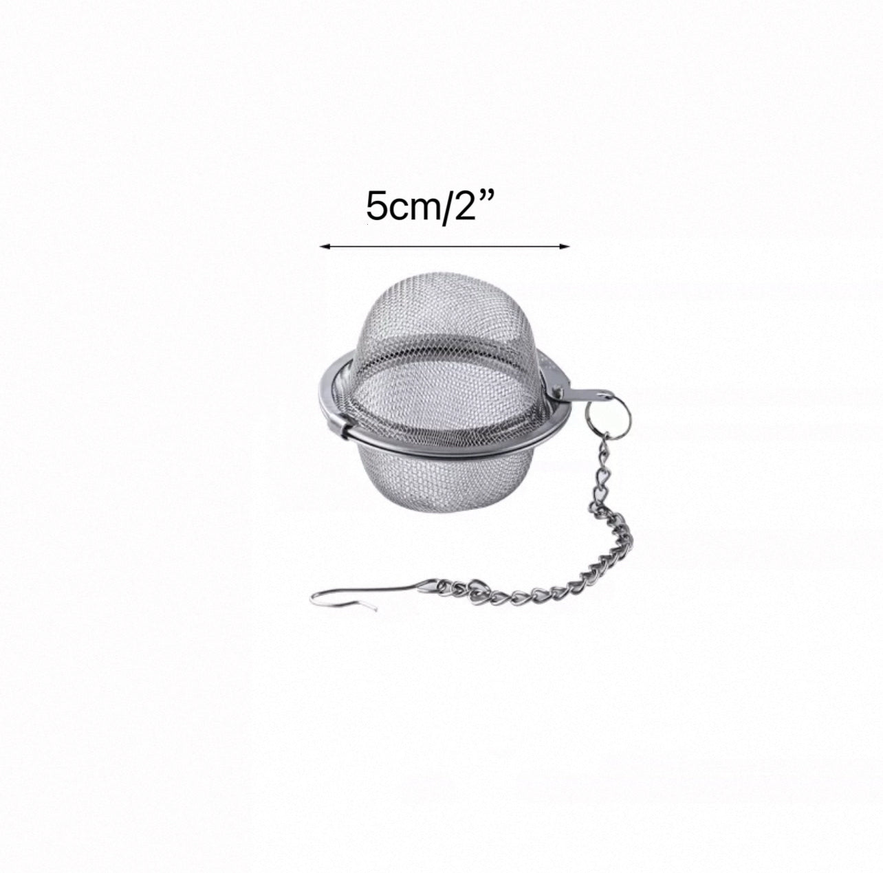 STB-7,Tea Infuser Ball, stainless steel 3" - Chefcoca