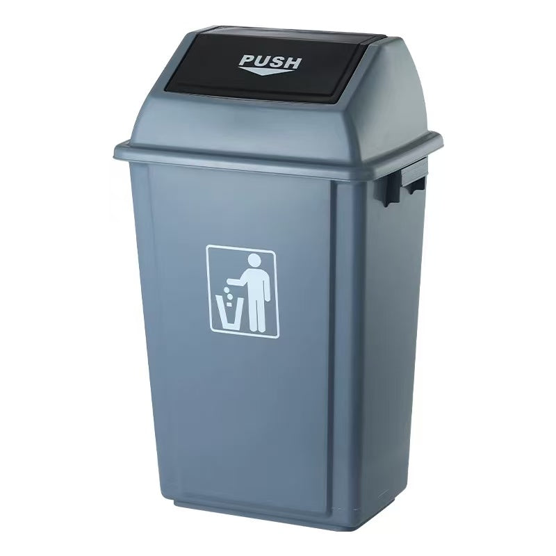 STC-3,Trash Can Swing-Top Lid (Large) , 18"X13X29.5" - Chefcoca