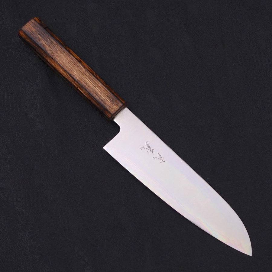 MUSASHI Santoku Chromax Polished Sumi Urushi Handle 170mm (265-170) - Chefcoca