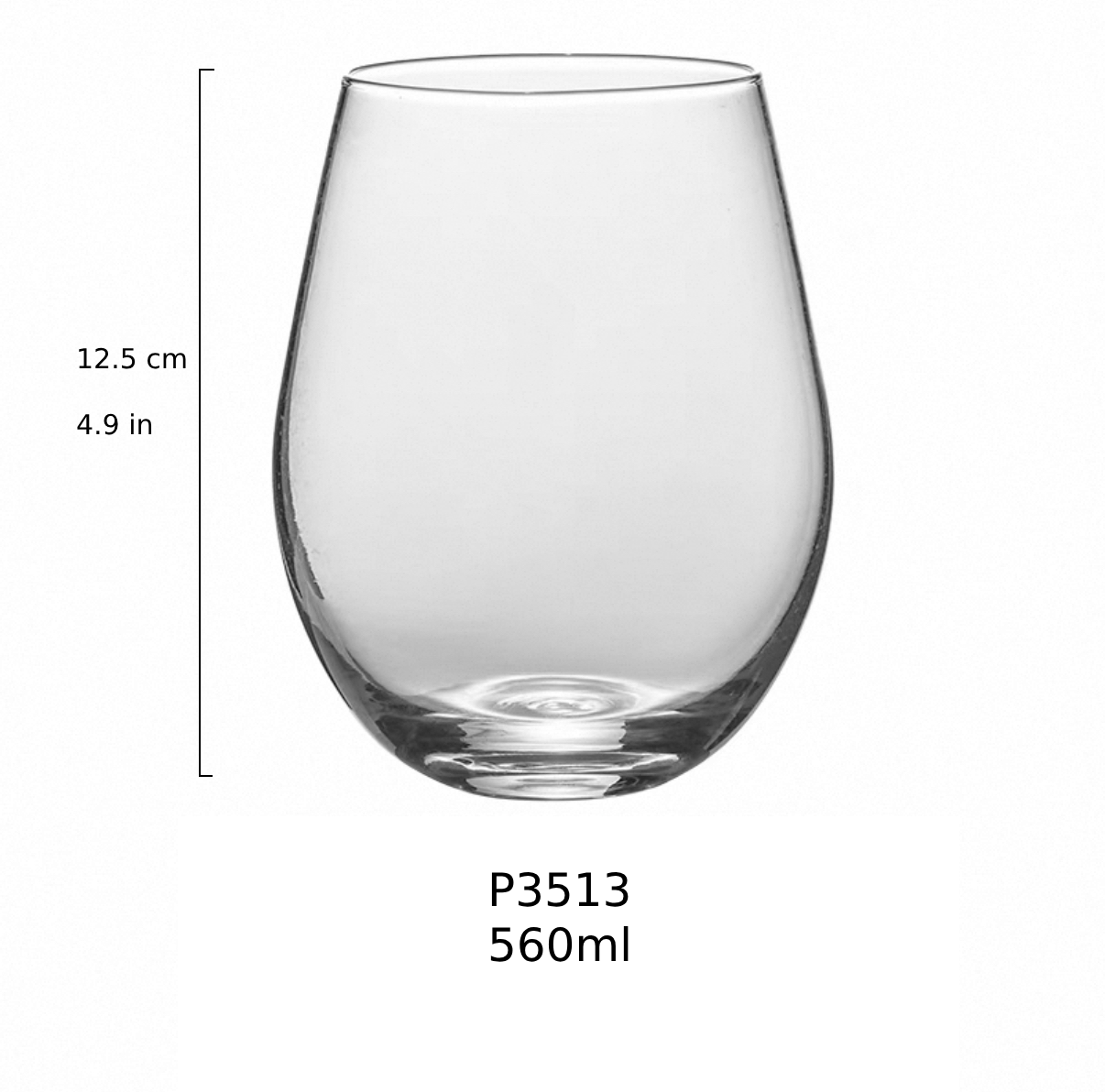 Pollo Mergus Wine Glass, 560ml (P3513) - Chefcoca