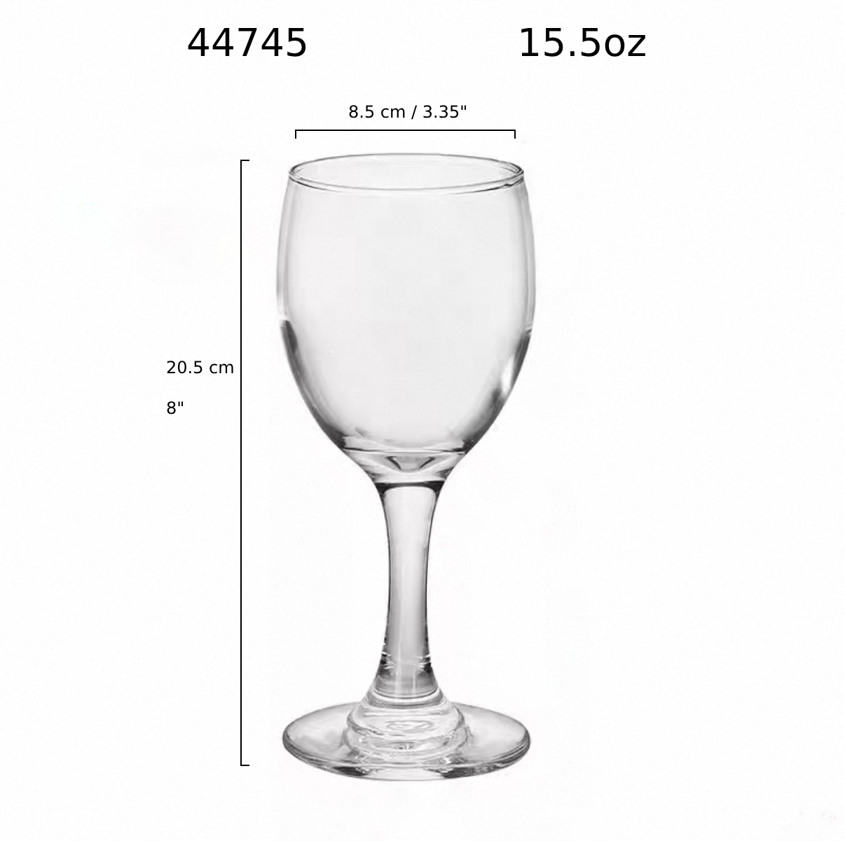 Pasabache Imperial Wine Glass, 15.5oz (44745) - Chefcoca