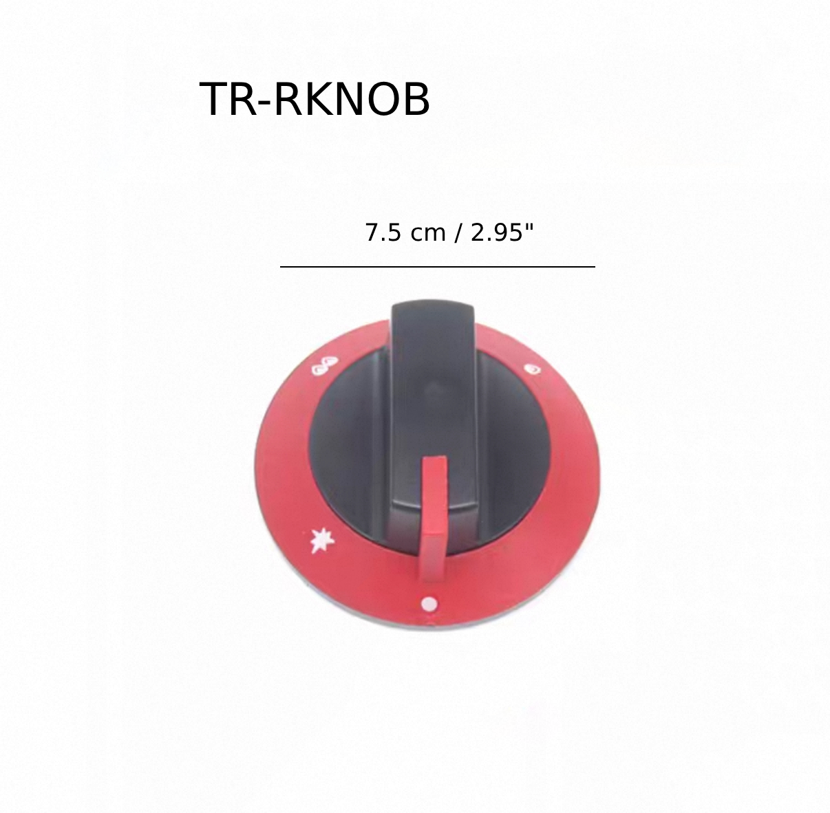 Replacement Knob for Turbo-Range/Stove Series (TR-RKNOB) - Chefcoca