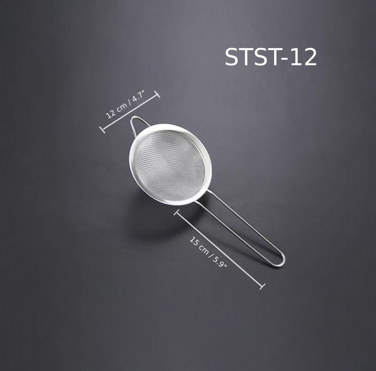 Chefco, Mesh Strainer, 12 cm (STST-12) - Chefcoca