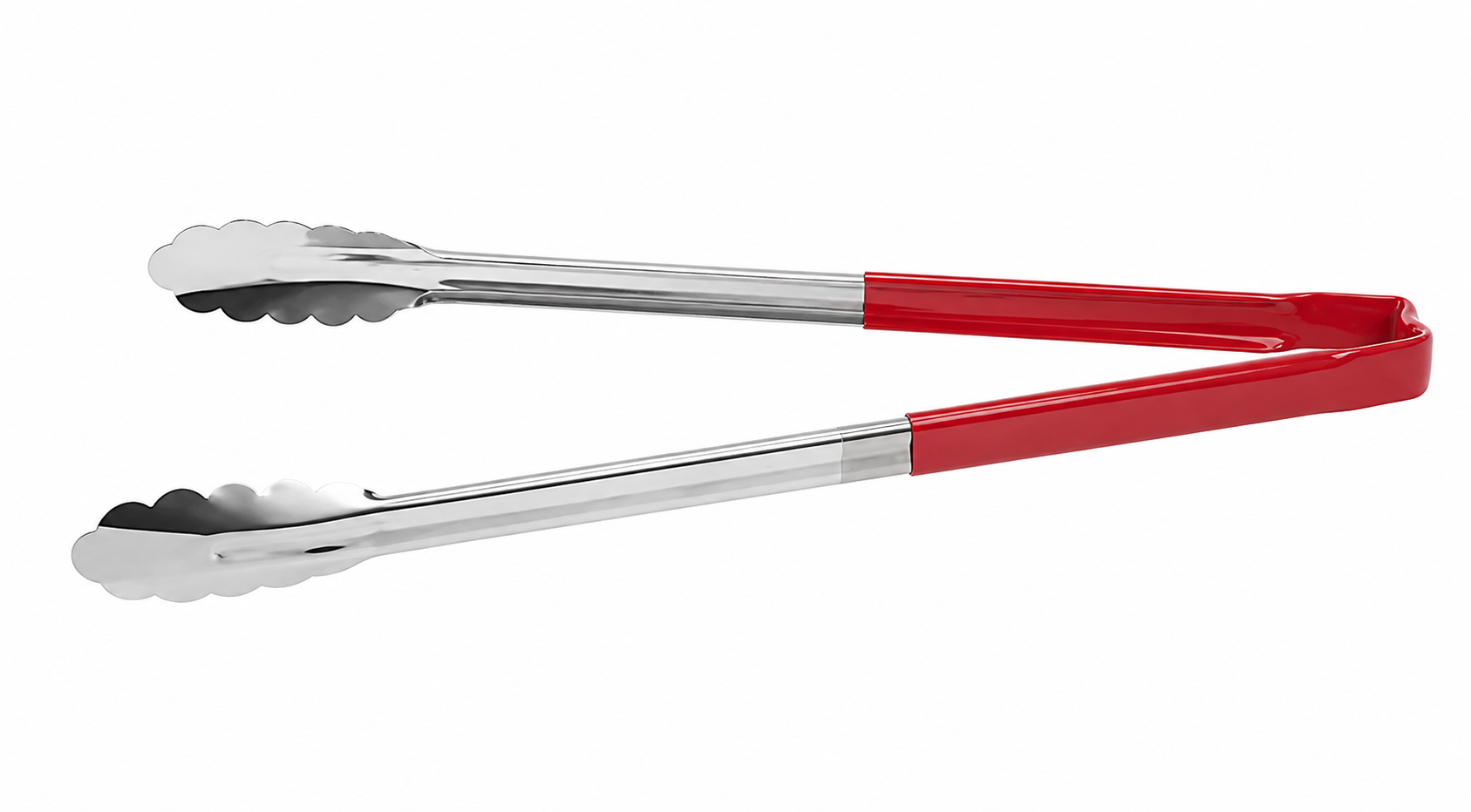Sub-Equip,UTWH-16R, 16" Stainless Steel One-Piece Kool-Touch Utility Tongs,Red - Chefcoca