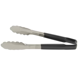 Sub-Equip,UTWH-9K, 9" Stainless Steel One-Piece Kool-Touch Utility Tongs,Black - Chefcoca