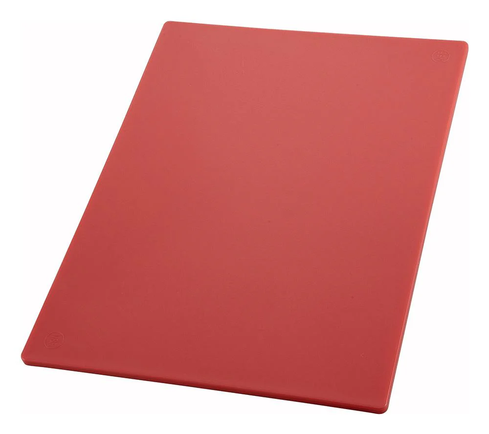 Sub-equip,CB-1520RD,Red Rectangular Cutting Board, 15" x 20" x 0.5" - Chefcoca