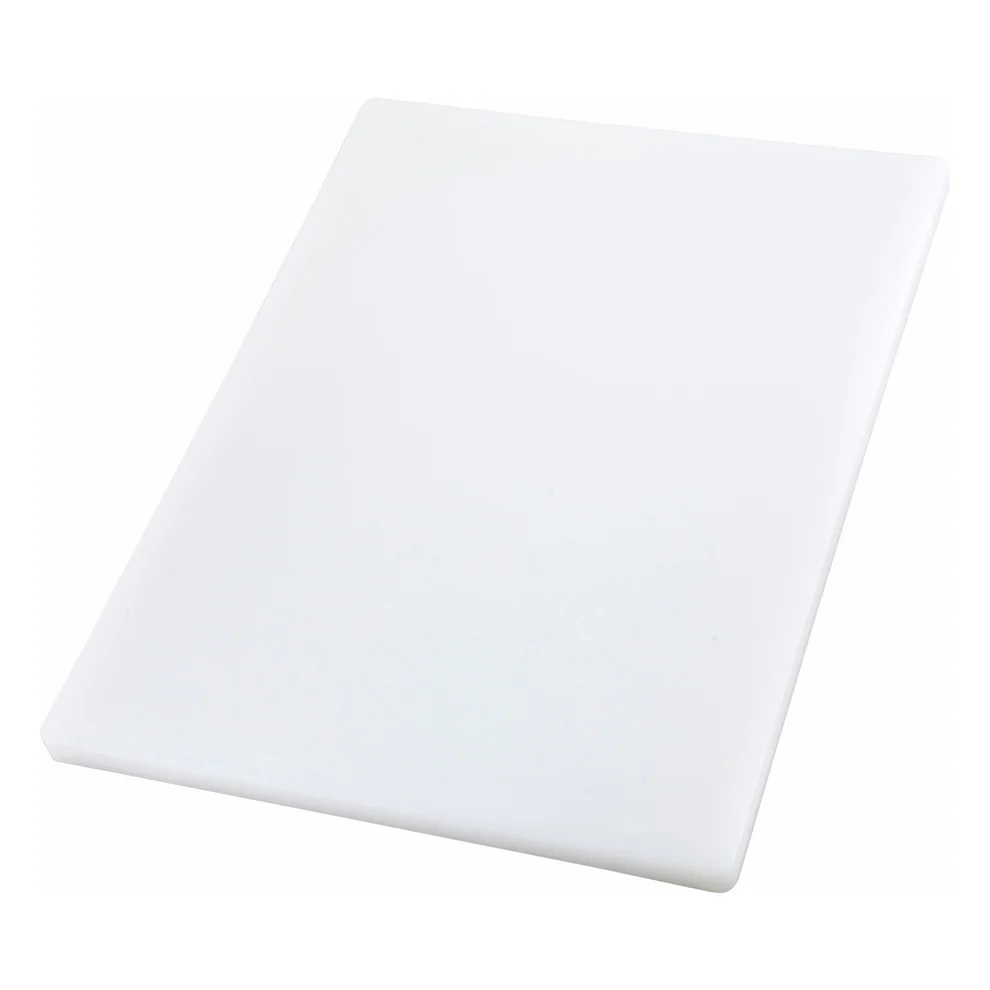 Sub-equip,CBXH-1218WT,White Rectangular Cutting Board - 12" x 18" x 1" - Chefcoca