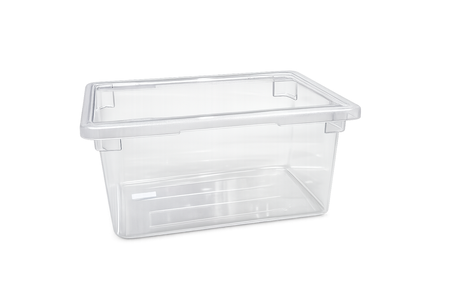 Sub-equip,FB-18129C,Clear Polycarbonate Heavy Weight Food Storage Box,Half Size, 5 Gallon/18L, 17.5"x11.5"x8.7"H - Chefcoca