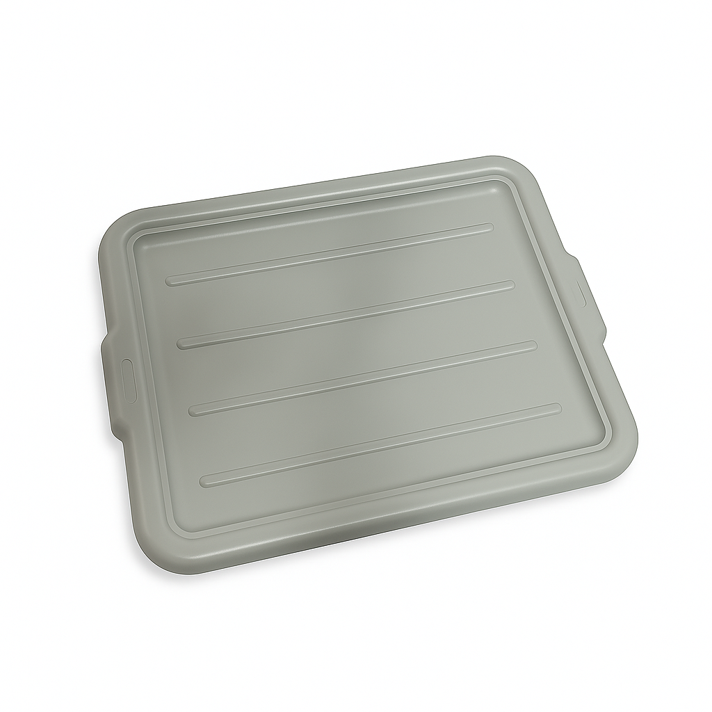Sub-equip,PL-7GC,Cover for Standard Dish Boxes - Gray (Heavy-duty Freezer) - Chefcoca