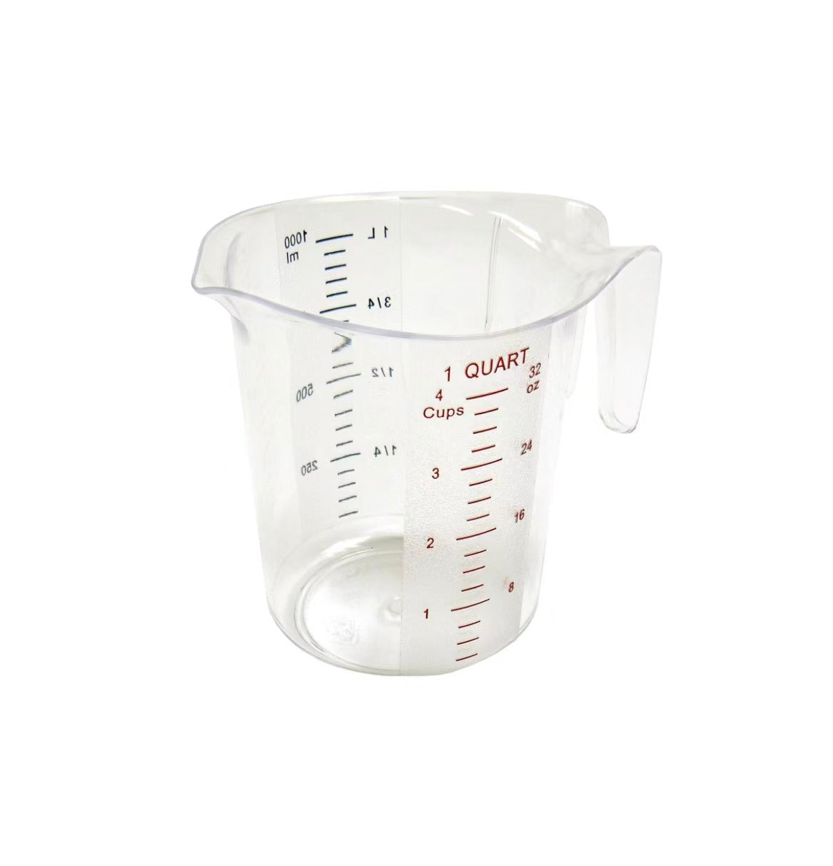 Sub-equip,PMC-1000,Polycarbonate Measuring Cup 1QT - Chefcoca