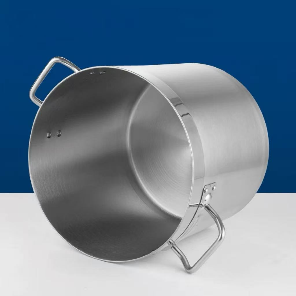 Sub-equip, SSSP-3624, Heavy-Duty Stainless Steel Stock Pot- 24 Quart - Chefcoca