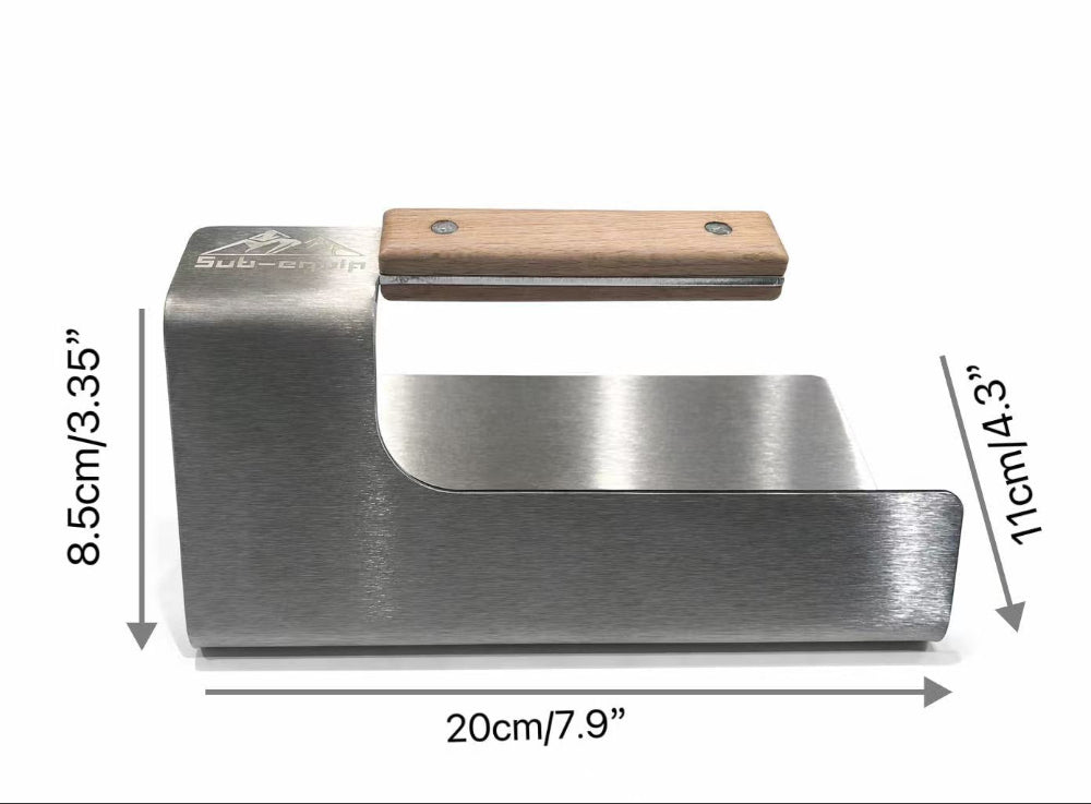Sub-equip,SWS-84,Stainless Steel,Steak Weight( 20cm/7.9"L x 11cm/4.3"W,1.8bl) - Chefcoca
