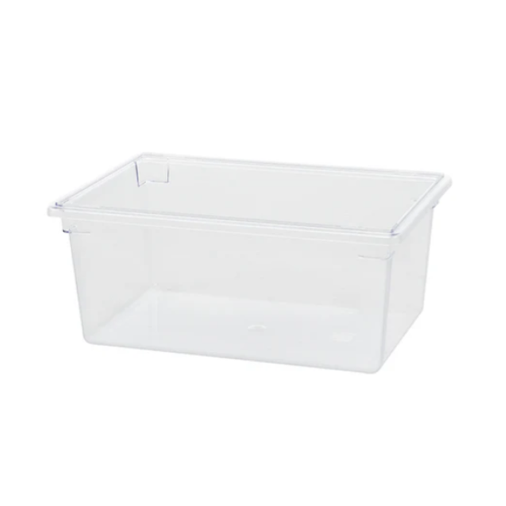 Sub-equp,FB-182612C,Clear Polycarbonate Heavy Weight Food Storage Box, Full Size,17 Gallon/64L, 18"x26"x12"H - Chefcoca